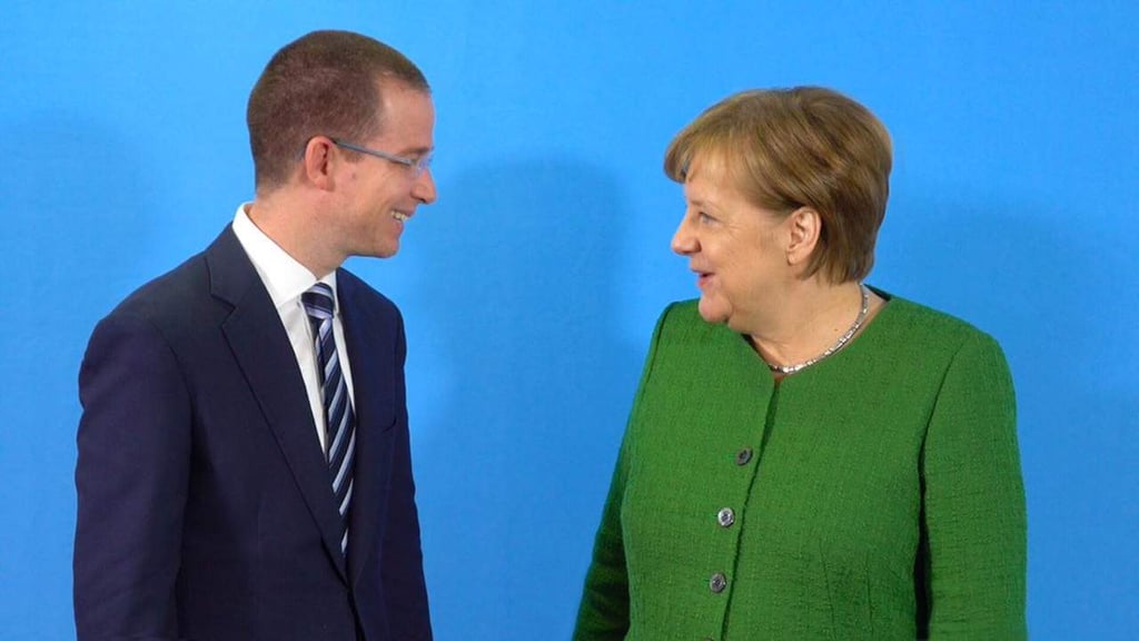 Ricardo Anaya se reúne con Angela Merkel