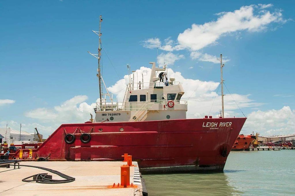 Buque maltés rescata tripulación mexicana en Veracruz