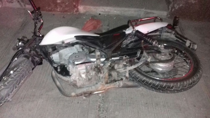 Un motociclista le arrebató la vida