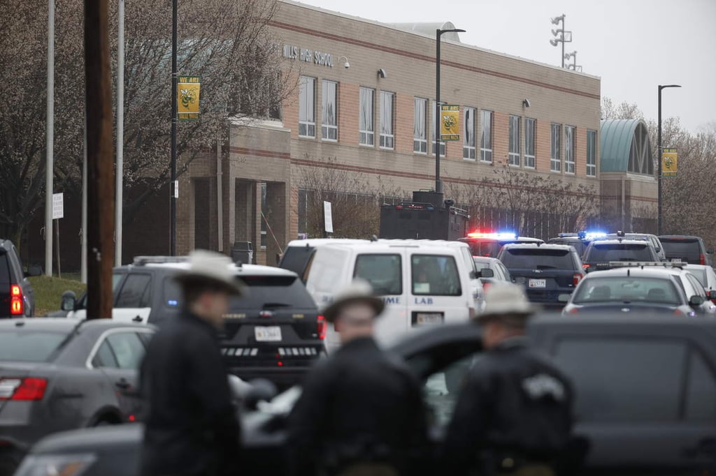 Confirman tres heridos tras tiroteo en escuela de Maryland
