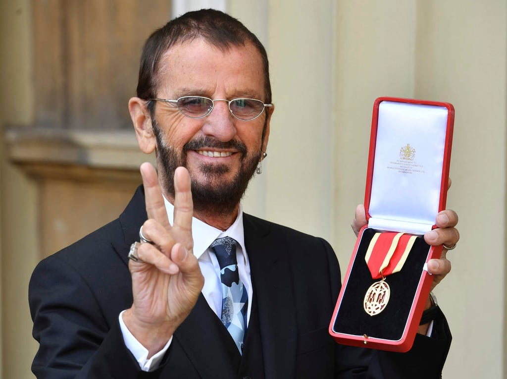 Ringo Starr es nombrado caballero por el Imperio Británico