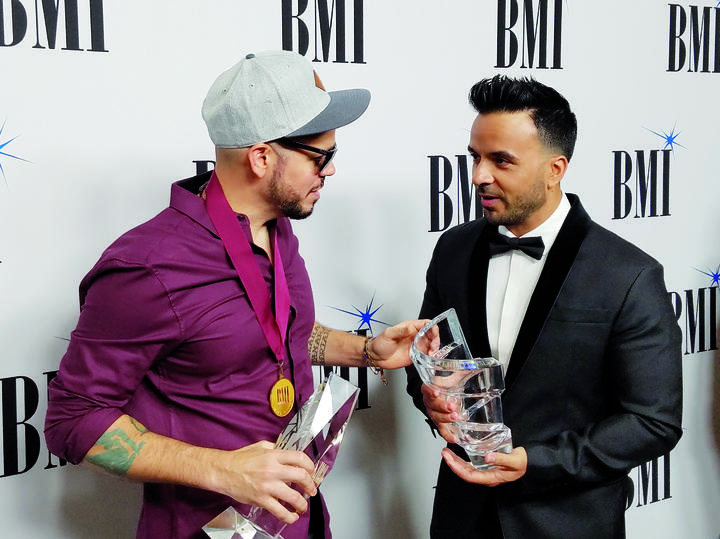 Puerto Rico brilla en los premios BMI