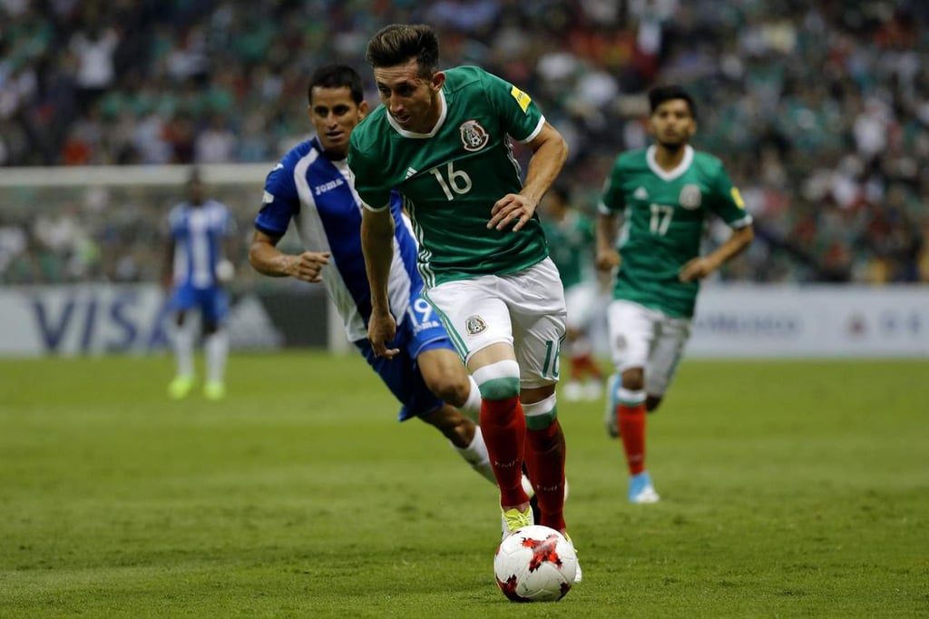 Héctor Herrera no disputará amistosos internacionales