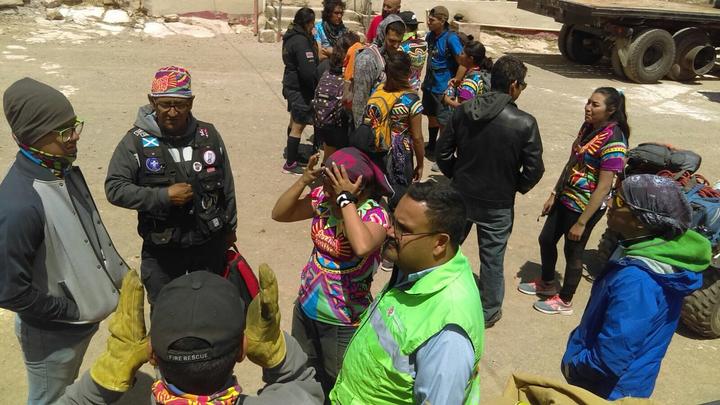 Rescatan a salvo a scouts extraviados en la sierra de Durango