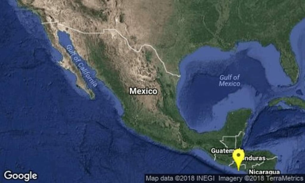 Reportan sismo de 5.8 grados en Chiapas