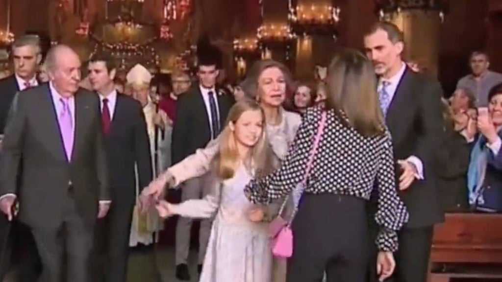La reina Letizia y doña Sofía arman berrinche