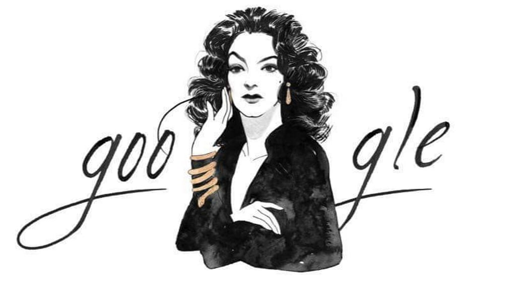Google dedica doodle a María Félix