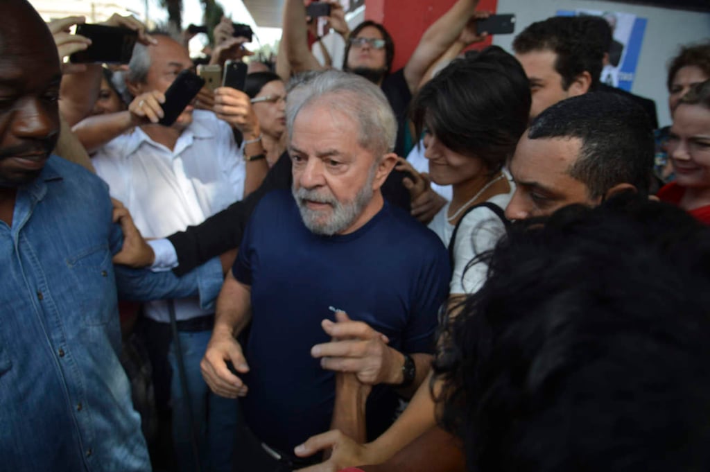 Lula da Silva registrará su candidatura a presidencia