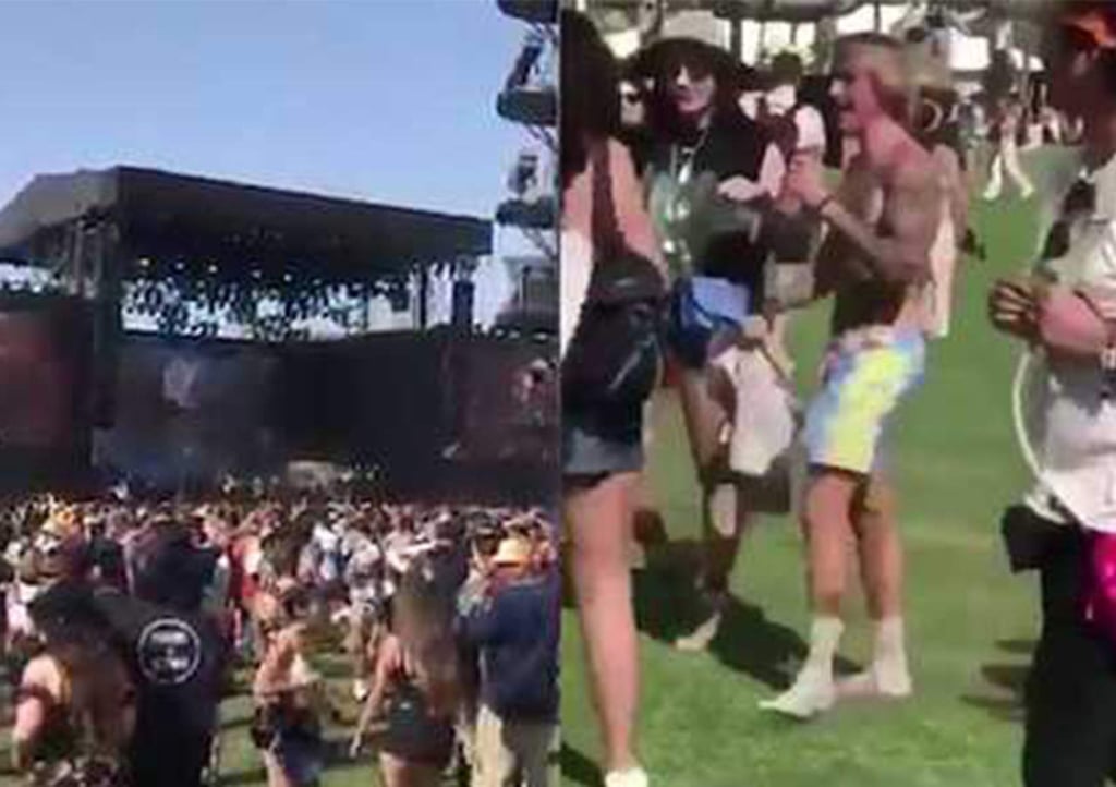 Justin Bieber baila con Los Ángeles Azules en Coachella