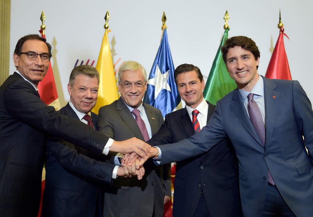 Países miembros de la Alianza del Pacífico se reúnen con Canadá