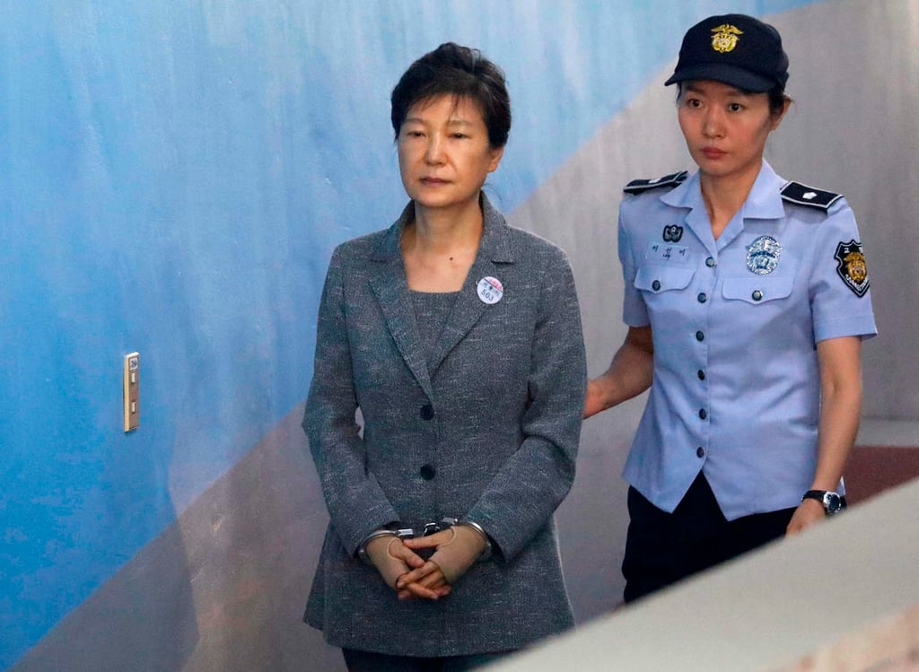 Expresidenta de Corea del Sur no apelará su condena