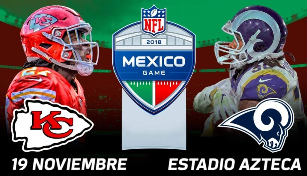 Confirman fecha para el Chiefs-Rams en México