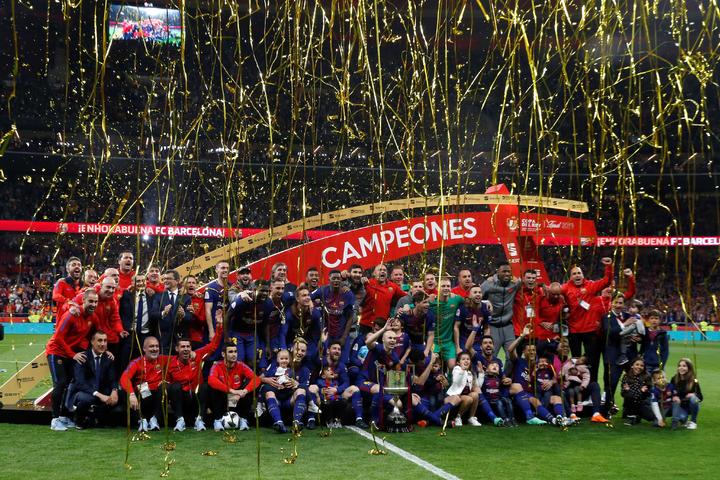 Barcelona gana la Copa del Rey