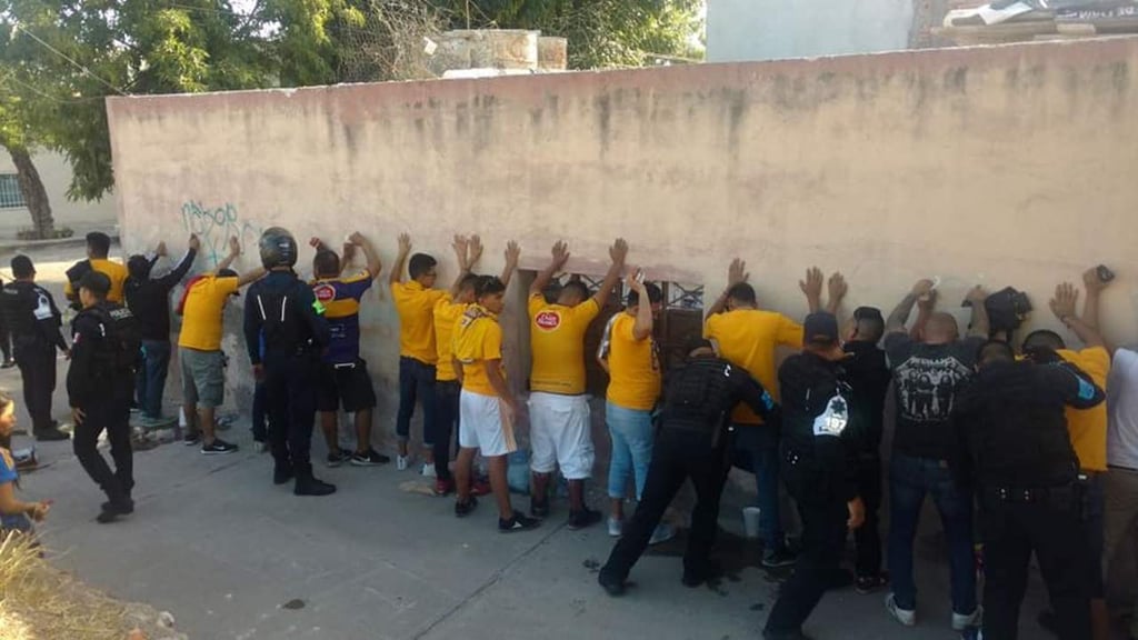 Riña en Aguascalientes deja a 40 'tigres' detenidos