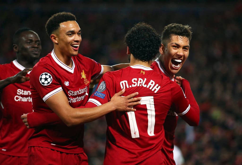 Liverpool aventaja a Roma en ida de las semifinales en Champions