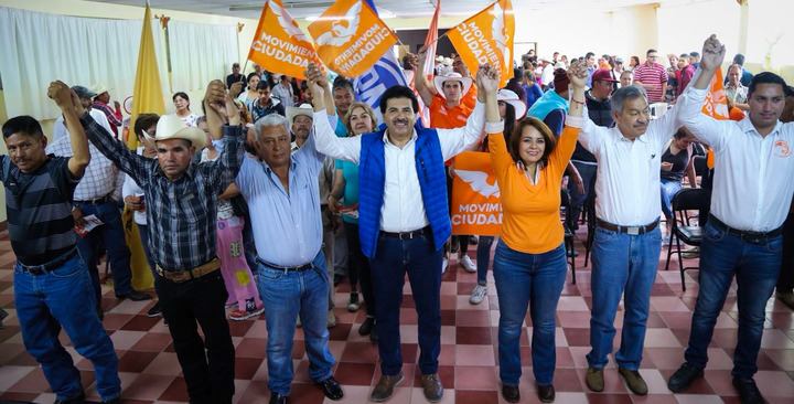 Recibe Enríquez gran apoyo en San Juan del Río