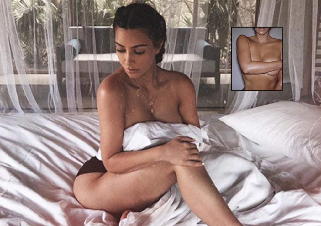 Kim Kardashian publica fotografías completamente desnuda