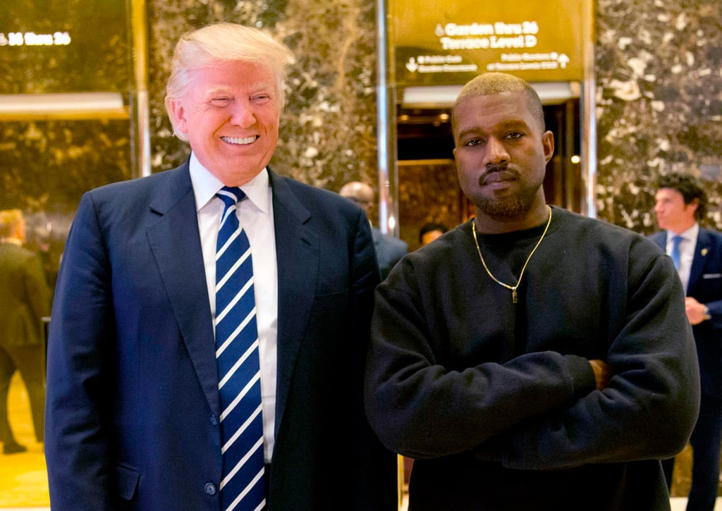 Kanye West alaba a Trump y él le devuelve el cariño
