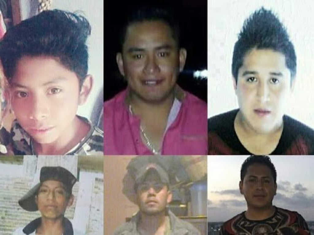 Los seis jóvenes desaparecieron en Veracruz, dice Fiscalía de Oaxaca