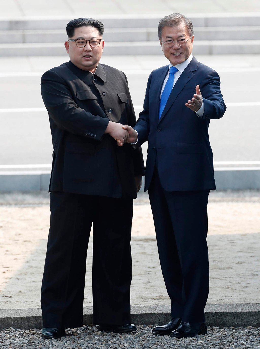 Kim y Moon Jae-in se reúnen en Zona Desmilitarizada