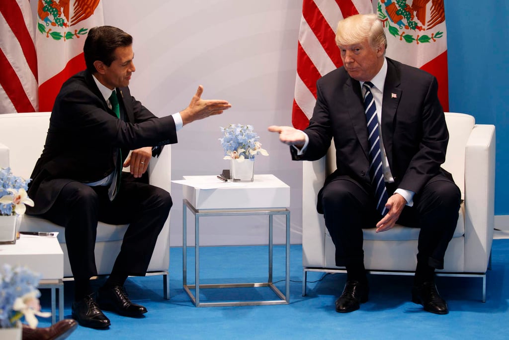 Peña Nieto apoya candidatura para Mundial 2026; Trump duda