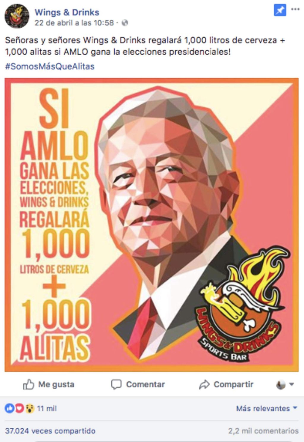 Varios locales ofrecen comida o servicios gratis si gana López Obrador, pero ¿es legal?