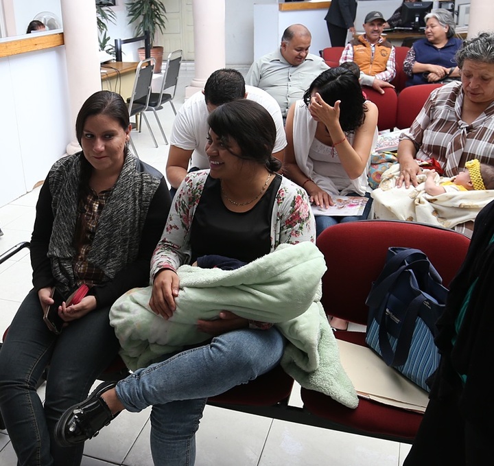 Hay rezago en el registro de infantes