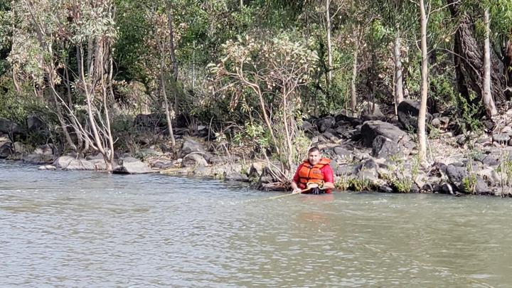 Rescatan a persona sin vida en río El Tunal