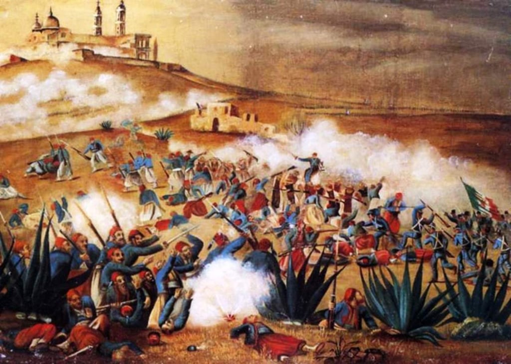 1862: Durante la Batalla de Puebla, el Ejército mexicano vence al Ejército francés