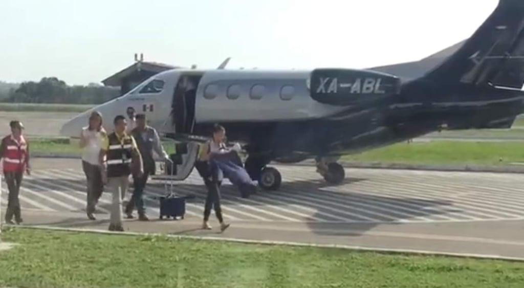 Zavala utiliza taxi aéreo para gira por Matamoros