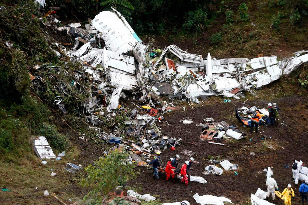 Chapecoense firma acuerdo con familia víctima del accidente aéreo