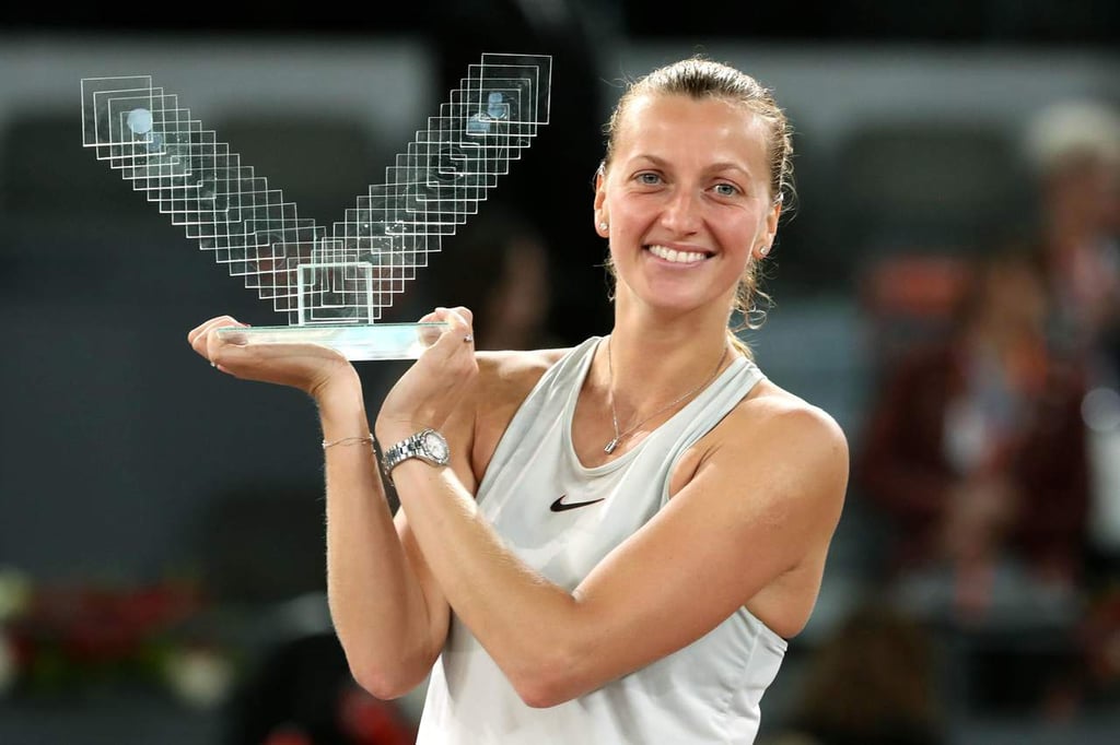 Kvitova logra su tercer título en Madrid