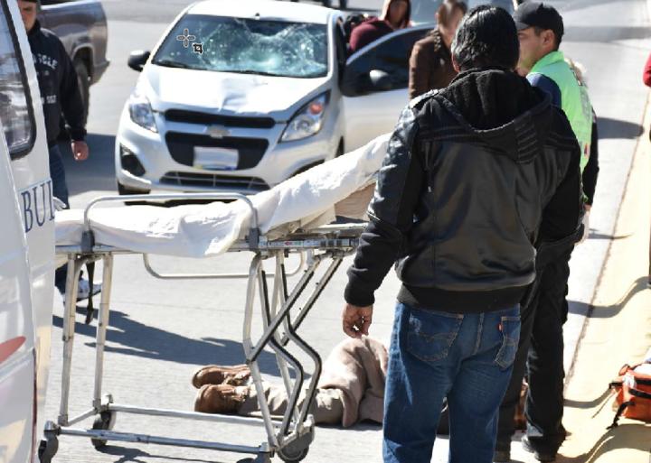 Ancianito muere atropellado en la Durango-Zacatecas