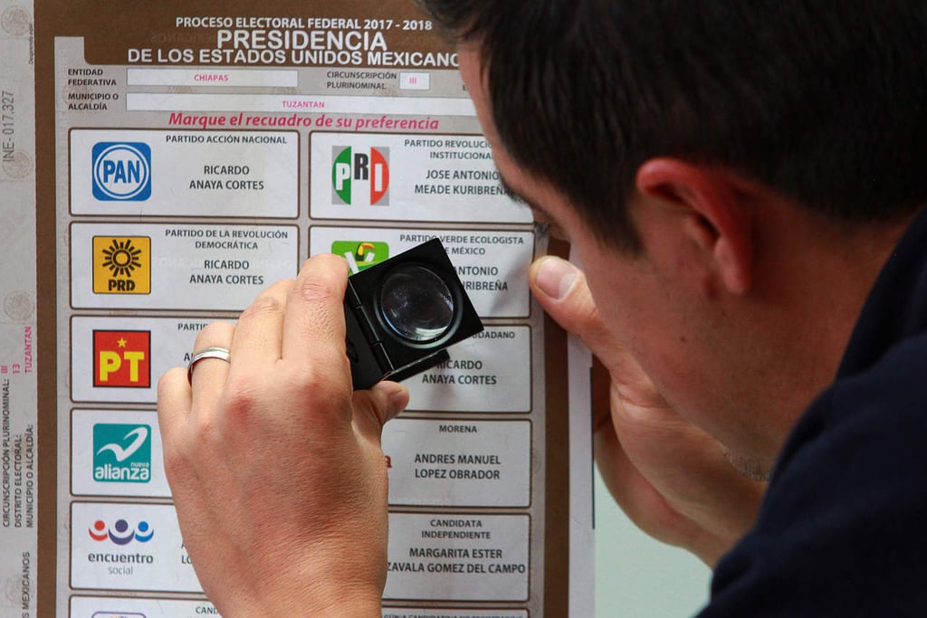 ¿Cómo debes marcar la boleta para que tu voto cuente?