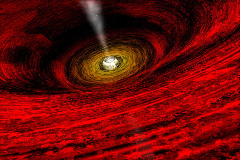 Descubren el agujero negro de crecimiento más rápido del Universo
