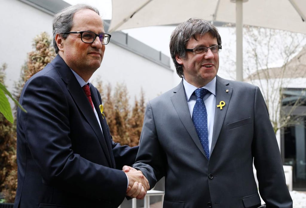 Presidente electo de Cataluña pide diálogo con Rajoy
