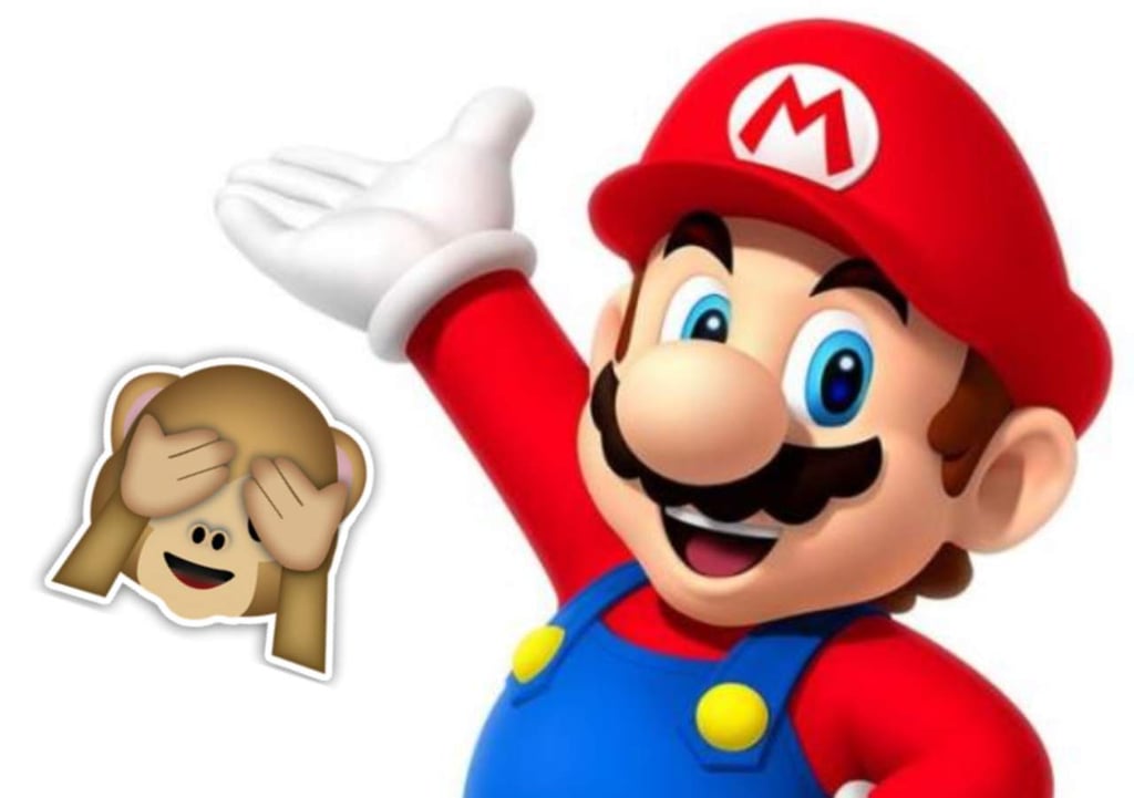 ¡Así luce Mario Bros sin bigote!
