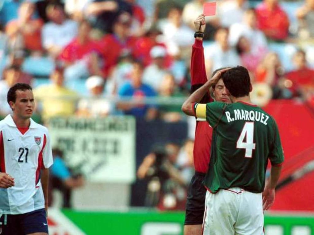 Rafa Márquez y la expulsión inolvidable