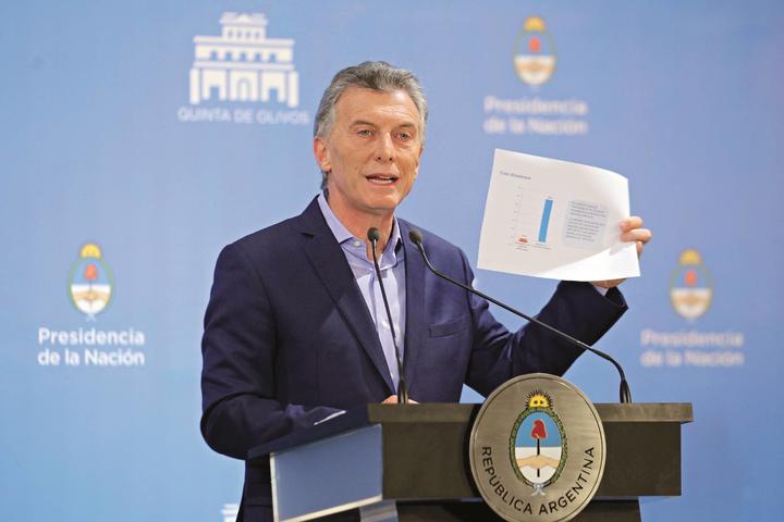 Confía Macri en apoyo del FMI
