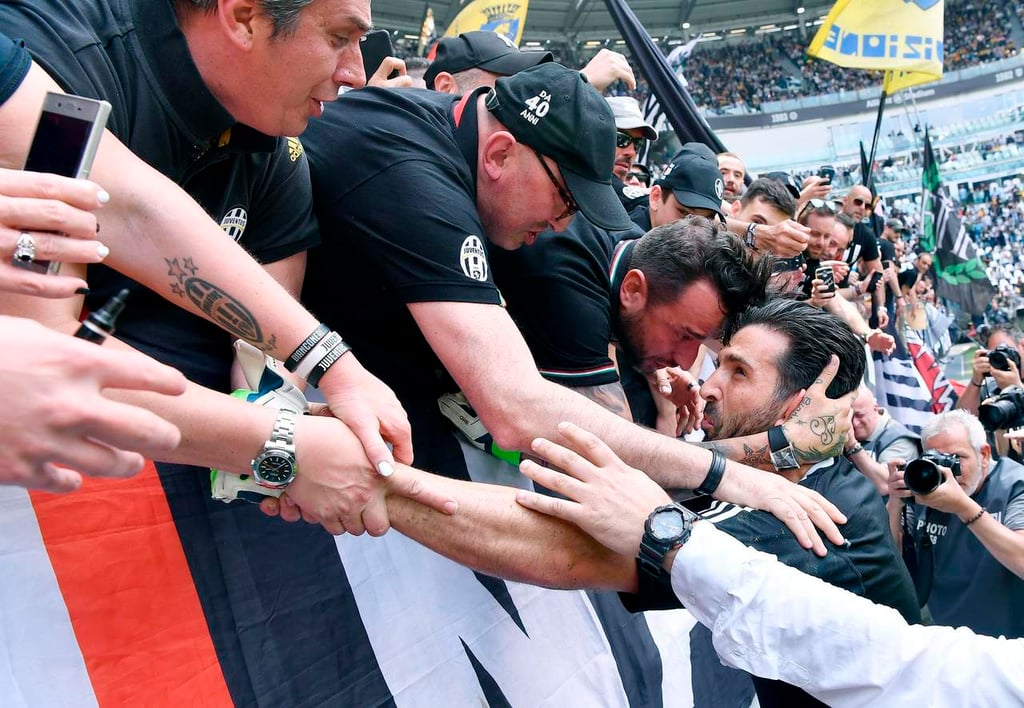 La emotiva despedida del Juventus a Buffon