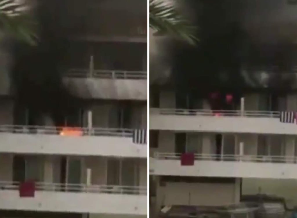 Broma de turistas provoca incendio en un hotel