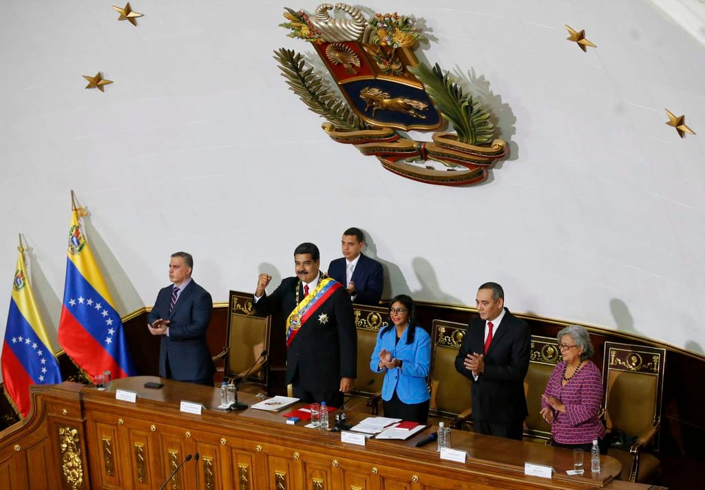Maduro jura al cargo ante la Asamblea Nacional Constituyente