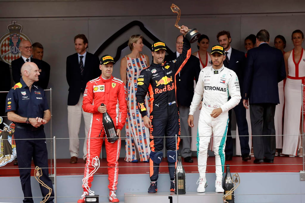 Ricciardo conquista Mónaco: 'Checo', sin puntos