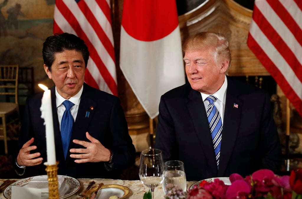 Trump acuerda reunirse con Abe para coordinar cumbre con Kim