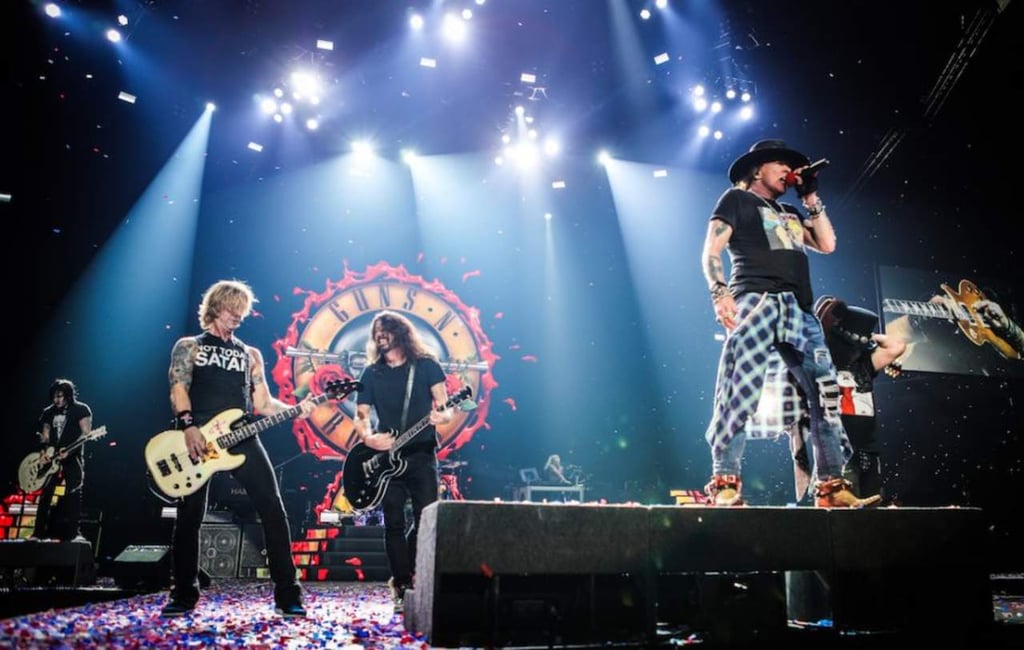 Guns N' Roses estrena video inédito en 4K