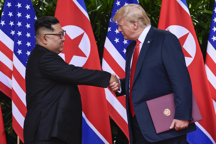 Kim acepta ir a EU y Trump, a Norcorea