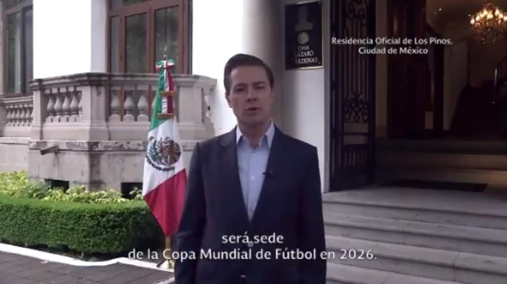 Celebra Peña Nieto sede mundialista