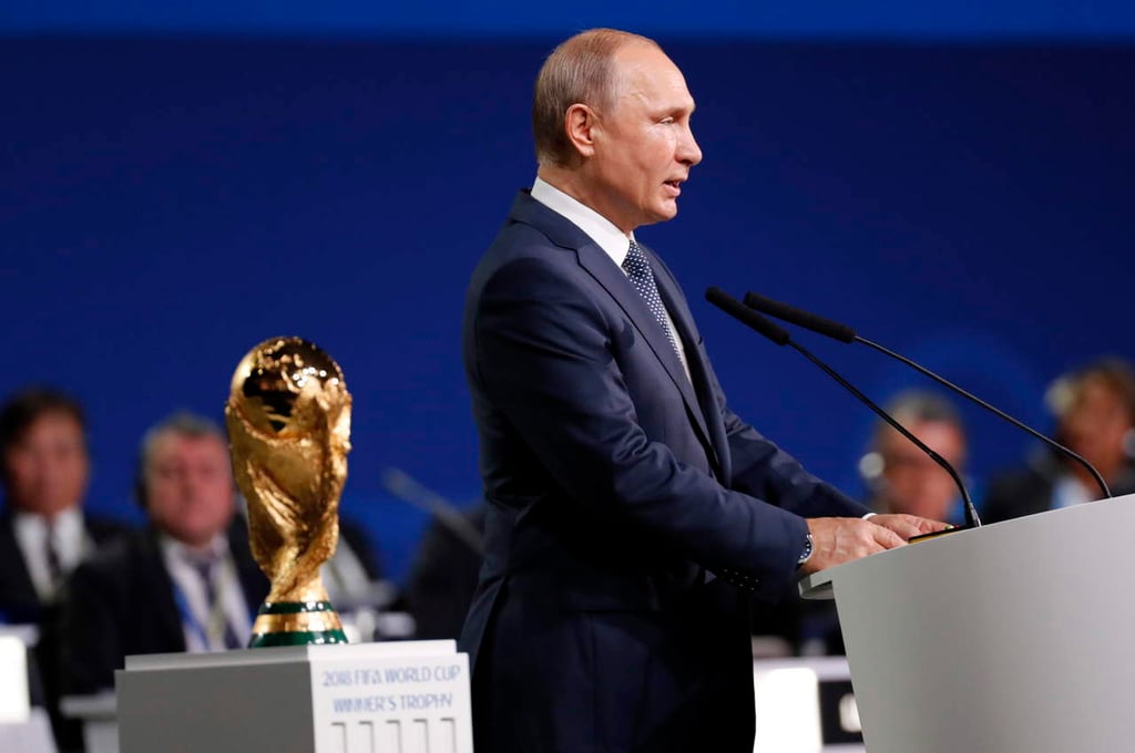 Inicia Rusia 2018, escaparate de Putin