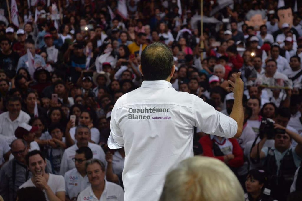 Promete el candidato Cuauhtémoc Blanco reconstruir Jojutla