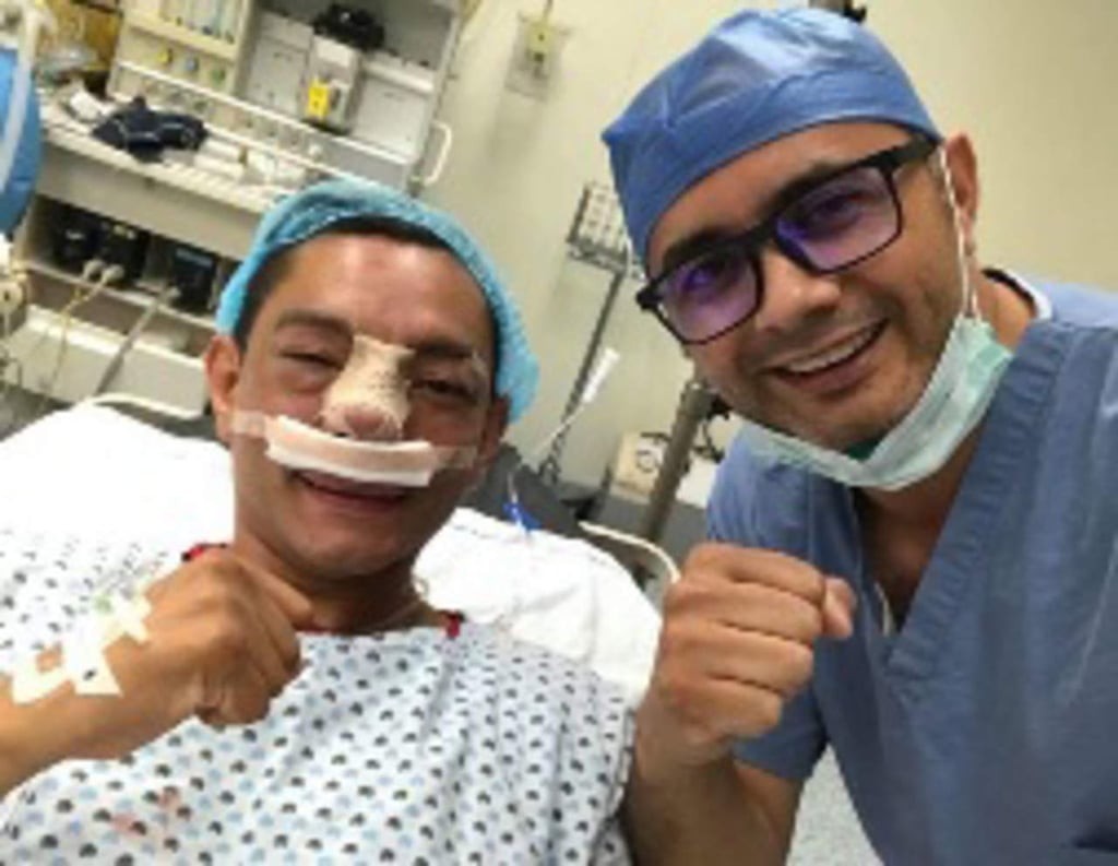 Cristian Mijares se recupera tras cirugía